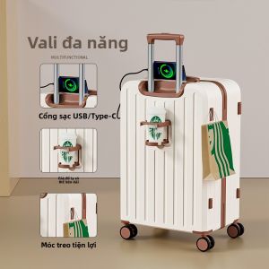 MIMANI | Vali Du Lịch Cao Cấp Siêu Bền Đủ Size 20/24/28 Inch Khóa Mật Khẩu An Toàn