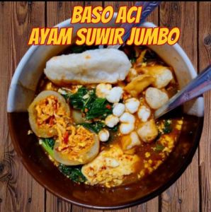 BASO ACI ISI TELUR PUYUH  1 BUNGKUS HOT INSTAN/beli 10 bungkus free 1 bungkus