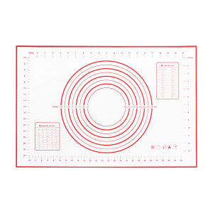 Heat-resistant Silicone Dough Mat with Measurements