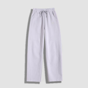 Lake Blue Wide Leg Banana Pants Womens Casual Sports Sweatpants High Waist Loose Slimming Knife Pants American Style