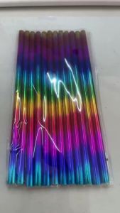 8/16Pcs Rainbow Four-color Colored Pencil Hand-drawn Coloring Glitter Pen Handle Learning Fun Prize Multi-color Pen