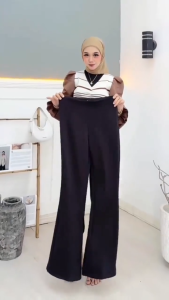 CELANA CUTBRAY SCUBA PANT PREMIUM/CELANA WANITA BAHAN STRETCH PINGGANG HIGHWAIST SCUBA