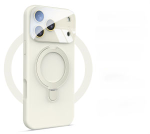 szhaiyu | For iPhone 18 Pro Max 17 16 15 14 Pro Magnetic Bracket Phone Case With Rotate Metal Ring Stand Shockproof Lens Protection Cover