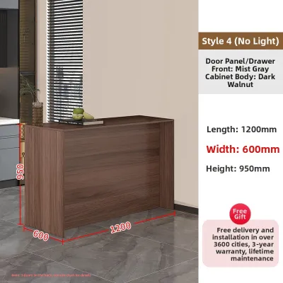 Luxury Modern Double-Sided Bar Table Separation Cabinet Kitchen Island Dining Sideboard