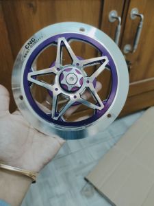 Cover Spinner CNC Best Quality Motif Bintang  Pelindung Kipas Radiator Spinner CNC Best Quality Spinner CNC