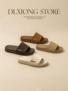 Ergonomic One-Strap Sandals Summer Outdoor Fitness Thick Bottom Anti-Slip Wear-Resistant Deodorant High-End Men Women Couples Slippers