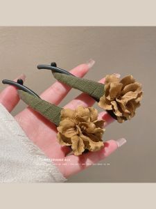 เครื่องประดับผมแบบหนีบดอกไม้ ทรงกลม เครื่องประดับผมสำหรับผู้หญิง ทรงหลังศีรษะ ทรงเรียบง่าย ทรงลำลอง ใหม่ล่าสุด