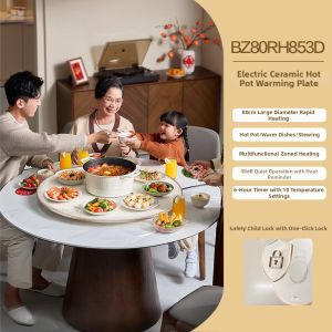 Supor | Multifunctional Warm Dish Plate Tabletop