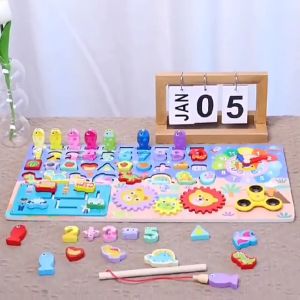 ของเล่น บล็อคไม้กระดาน เสริมพัฒนาการเด็ก ฝึกสมาธิ