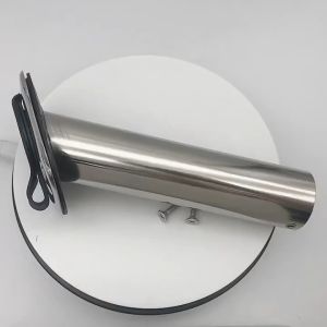 Flameer Stainless Steel Boat Fishing Rod Holder - Flush Mount Pole Stand for Marine Anglers