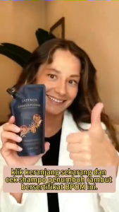 FIFTH LOVE Shampoo Penumbuh Rambut Cepat & Penghitam Uban Anti Rontok Menghitamkan Rambut Alami