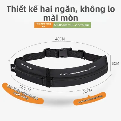 Túi Đeo Hông Chạy Bộ Siêu Mỏng Không Dây Đa Năng