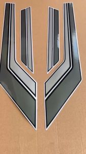 Striping Stiker Honda CB GL100 GL 100 K5 K5 Abu Silver standar variasi kualitas terbaik