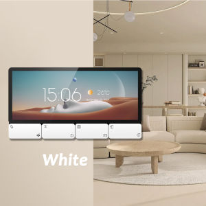 ANJIELO Smart 6-inch IPS display central control panel tuya device supports Bluetooth Zigbee control scene touch screen LCD Panel Knob