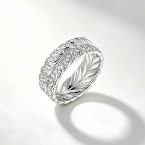 APIR VVS1 Moissanite Ring 925 Silver Women Man Vintage Twisted Design Sparkling Diamond Eternity Band Daily Trendy Jewelry Gifts
