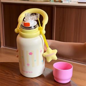LOKCAN | Large Capacity Ceramic Insulated Tea Bottle