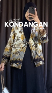 OUTER BATIK MODEL CROP OUTFIT KONDANGAN