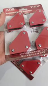 VITATOOLS MAGNETIC WELDING HOLDER SET 2\" 4PCS SIKU MAGNET ISI 4 PCS