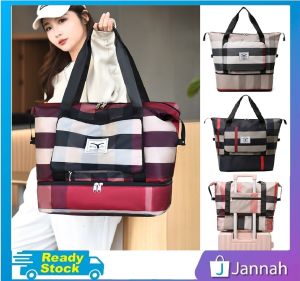 Jannah Beg Bagasi Melancong Wanita Lelaki Beg Bahu Jinjing Silang ( Luggage Sport Gym Yoga Bag Men Women Sport Handbag Casual ) 2P4
