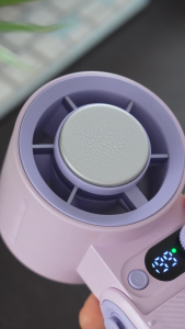 Jamay Mini Kipas Portable Genggam Handheld fan 6000mAh Rechargeable Strong Wind 199 Gear Wind Speed Kipas Angin 24-30H Digital Display Adjustable Turbo Fan Tangan Untuk Olahraga Handy Fan F5 Pro