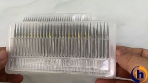 (Combo 10 mũi) - Mũi mài điêu khắc 3mm