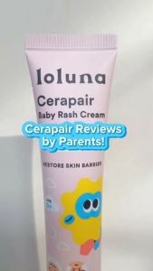 Seri Perawatan Bayi LOLUNA | Body Wash | Lotion Wajah & Rambut Bayi | Krim Rasa Merah