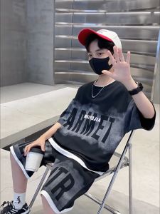 (18-52kg) Bộ đồ đồ bộ bé trai ngắn tay mẫu Armet từ 5-16 tuổi. Quần áo trẻ em mùa hè cộc tay cho bé thời trang phong cách năng động. Bảng size ở ảnh cuối