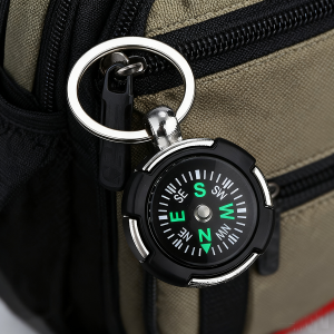 พวงกุญแจเข็มทิศ 7 แบบ สำหรับทุกเพศ เหมาะสำหรับกิจกรรมกลางแจ้ง ปีนเขา ปีนหน้าผา กู้ภัยฉุกเฉิน ใช้เป็นจี้กระเป๋าเป้ ที่เปิดขวด และพวงกุญแจ
