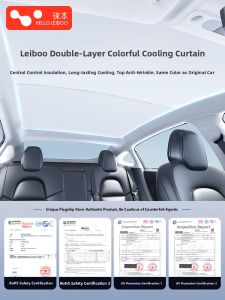 HELLOLEIBOO | Leibin Suitable Sunshade Curtain For Little Horse P7i Sky Window Heat Insulation Sunscreen G9 G6 Car Top G3i Heat Insulation Heat Preservation Board P5 Accessories
