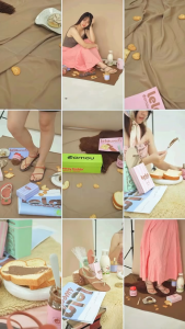 CAMOU Lela Sweets Sandal Tali Wanita Anti Air Ringan Nyaman Terbaru ORIGINAL