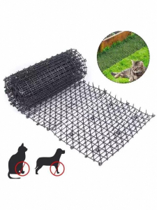 Outdoor Cat Deterrent Pad Dog Deterrent Spike Board Encrypted Fence Fish Pond Anti Cat Spike Net Universal Pet Home Supplies