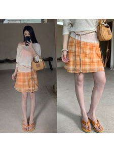 Korean Style A-Line Butt-Lifting Petite 2026 New Arrival Skirt