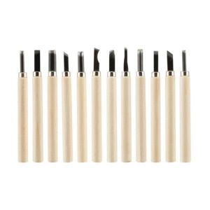 Multi-Pack Wood Carving Chisel Set Professional Hand Tools for Basic & Detailed Carving Woodworker Gouges Kit