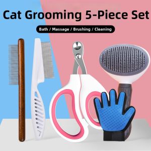 7o | Deshedding Pet Brush Floating Hair Removal