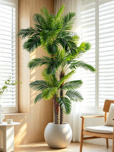 Realistic Decorative Palm Tree Artificial Plant