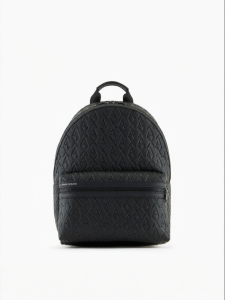 Armani Exchange | Commute Business Casual Large Capacity Backpack with Vintage Pattern