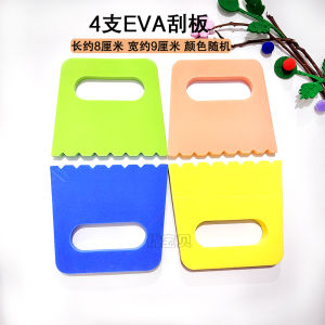 Creative Art Sponge Brush Roll Wheel Painting Pen round Stamp Stick Drawing Tool Set for Children Kids Painting Supplies