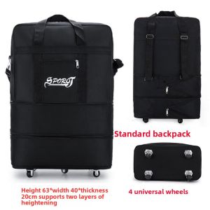 JIFANPAUL | Waterproof Foldable Travel Bag with Wheels