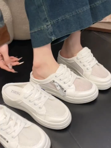 [BISA COD] Aid 0501 Sepatu Tirsoo Free Shoe Boxes Sneakers Wanita Import Fashion New Model Korea Best Seller