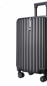 BoldEdge 20/24 Inch Expandable Travel Luggage - Waterproof Hard Shell Ultra-Smooth 8-Bearing Wheels TSA-Approved Combination Lock