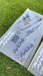 Stiker Yamaha Aerox NVX VVA Sudah Cutting - Sticker Striping Aerox 155 Old Transparan Super Glossy