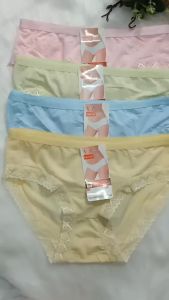 Combo 10 Quần Lót Nữ Thun Lạnh Có Viền Ren Chất Mềm Mại Thoáng Mát (518) Size 50- 58Kgg  - Đồ Lót Quỳnh Anh