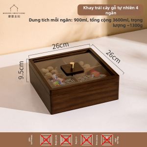 MODERN SWEETHOME | Đĩa Đựng Trái Cây và Snack cho Năm Mới
