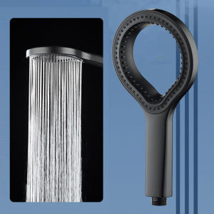 Ring Design High Pressure Shower Head New Bathroom Booster Shower Head Handheld Rainfall Showerhead Bathroom Accessories