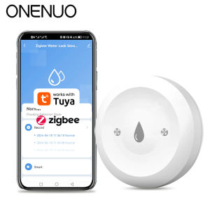 1 ~ 5 Chiếc Cảm Biến Rò Rỉ Nước ZigBee Báo Động Phát Hiện Lũ Thông Minh Tuya Với Nhu Cầu Điều Khiển Cuộc Sống Cần Cổng Zigbee Cho Tự Động Hóa Gia Đình