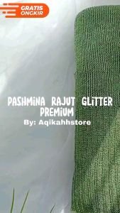Pashmina rajut gliter bahan tebal / pashmina gliter rajut bahan tebal / pashmina rajut PREMIUM Hijab Jilbab Berbagai Warna Aksesori Fashion Wanita - Lazada