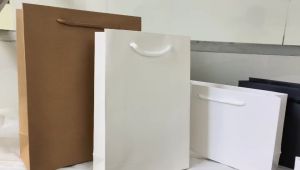 คลินิกถุง ถุงกระดาษ ถุงของขวัญ ถุงช็อปปิ้ง พิมพ์ลายโลโก้ ขนาดเล็ก สำหรับสต๊อกเเน่น พร้อมจัดส่ง (3 รายละเอียด)