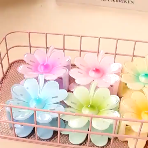 SUMMERTOP JP2070 Jepitan Rambut Jedai Model Bunga Kamboja Bali Flower Hair Clip Akrilik Aksesoris