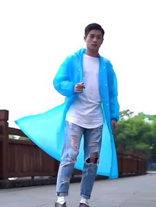 ชุดกันฝน เสื้อกันฝน EVA เสื้อกันฝนแฟชั่น เสื้อกันฝน EVA แบบหนา กันน้ํา ใช้ซ้ําได้ สําหรับผู้ใหญ่ ตั้งแคมป์  เนื้อบางเบา เหนียว ทนทานต่อการใช้งาน  Rain coats 150/90 กรัม