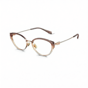 Molsion | Cat-eye Female Eyeglass Frame Prescribed Degree Support
